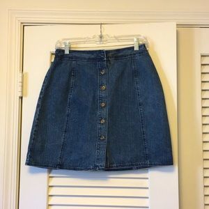 Kate Hill Denim Skort Size 6P